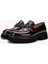 Kadın Deri Bordo Loafer Ayakkabı 33 052Y Bn Ayk Y24 Bordo Krsk Rgn 4