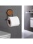 Tekno Trust Ahşap Desenli Magic Fix Sihirli Yapışkan Siyah Wc Kağıtlık 1