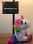 Sevimli Unicorn Peluş Oyuncak Hediyelik Oyuncak Anahtarlık Uyku Arkadaşı 12 cm 2