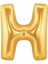 Altın Sarısı Folyo Harf Balon 1 Metre 1