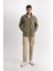 Relax Fit Dik Yaka Polar Fermuarlı Sweatshirt D2349AX24AU 2