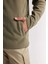 Relax Fit Dik Yaka Polar Fermuarlı Sweatshirt D2349AX24AU 5