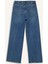 Wide Leg Yüksek Bel Düz Paça Uzun Jean Yıkamalı Pantolon D5412AX24WN 3
