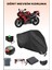 Yamaha Yzf R6S Için Arka Çanta ve Kilit Uyumlu Siyah Motosiklet Branda, Güvenli 1