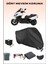 Kymco Xciting 500I R Için Kilit Uyumlu Siyah Motosiklet Branda, Güvenli, Su Geçirmez 1