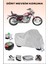 Keeway Super Shadow 250 Için Arka Çanta ve Kilit Uyumlu Gri Motosiklet Branda, Güvenli 1