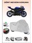 Yamaha Yzf R6 Için Arka Çanta Ve Kilit Uyumlu Gri Motosiklet Branda, Güvenli 1
