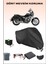 Keeway Super Light 150 Için Kilit Uyumlu Siyah Motosiklet Branda, Güvenli, Su Geçirmez 1
