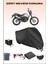 Hero Xpulse 200 Için Kilit Uyumlu Siyah Motosiklet Branda, Güvenli, Su Geçirmez 1