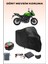 Kawasaki Kle 650 Versys Arka Çanta Uyumlu Siyah Motosiklet Branda Su Geçirmez Dayanıklı Kumaş 1