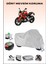 Bmw G 310 R Için Arka Çanta Ve Kilit Uyumlu Gri Motosiklet Branda, Güvenli 1