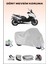 Yamaha Tmax 500 Için Kilit Uyumlu Motosiklet Branda, Güvenli, Su Geçirmez Dayanıklı Kumaş 1