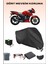 Tvs Apache Rtr 150 Için Kilit Uyumlu Siyah Motosiklet Branda, Güvenli, Su Geçirmez 1