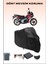 Kral Motor Kr-100-16 Uyumlu Siyah Motorsiklet Branda, Motor Örtüsü 1
