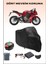 Honda Cbr 650 F Arka Çanta Uyumlu Siyah Motosiklet Branda Su Geçirmez Dayanıklı Kumaş 1