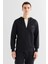 Erkek Regular Fit Yarım Fermuarlı Sweatshirt 1