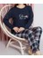 3680 Soft Penye Battal Kadın Pijama Takımı 1