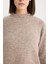 Regular Fit Bisiklet Yaka Basic Düz Triko Kazak D0035AX24WN 5