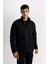 Relax Fit Dik Yaka Polar Fermuarlı Sweatshirt D2349AX24AU 3