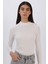Slim Fit Dar Kesim Yarım Balıkçı Yaka Fitilli Kaşkorse Uzun Kollu Tişört D9499AX24WN 1
