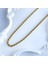 3 mm Gold Çelik Burgu Kolye 2