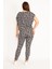 Kadın Füme Organik Koton Bluz Pantolon Takım 65N34803 3