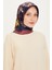 Armine Ipek Eşarp 2025 Kış - 9215-02 Lacivert Mor Twill 1