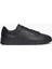 Erkek Pebble Grain Court Sneaker - Siyah 2