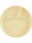 Porsiyon Vakum Tabanlı Silikon Tabak Mellow Yellow 1