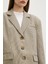Ekose Blazer Ceket Kahve 5