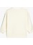 Sweatshirt Bisiklet Yaka Uzun Kollu Şerit Detaylı Pamuklu 2