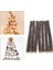 7pcs Driftwood Ahşap Kütük Çubuk El Sanatları Ev Bahçe Modeli Diy Modelleme Kahverengi (Yurt Dışından) 3