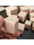 10 Adet Boyasız Ahşap Bloklar Kareler Süsleme Diy Zanaat Çocukları Çocuk Oyuncakları 4cm (Yurt Dışından) 2