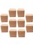 10 Adet Boyasız Ahşap Bloklar Kareler Süsleme Diy Zanaat Çocukları Çocuk Oyuncakları 4cm (Yurt Dışından) 4