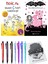 Isadora Moon 6 Okula Ejderha Götürüyor ve Yaşasın Ç Harfi Kardeşliği 2'li Set - Kalem 1
