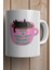 Cats And Coffee Make The World Go Around Yazılı Yılbaşı Hediyesi Kupa Bardak 2