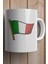 Italya- Italy Bayrağı Baskılı Premium Yılbaşı Hediyesi Kupa Bardak 2