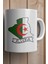 Algeria-Cezayir Bayrağı Harita Baskılı Yılbaşı Hediyesi Kupa Bardak 2
