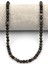 Silver Obsidyen Doğaltaş Dizi 6 mm Fasetli Küre Kesim 2