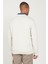 Erkek Bej Standart Fit Normal Kesim Bisiklet Yaka 3 Iplik Pamuklu Sweatshirt 6