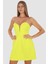 Düz Mini Eteği Kabarık Elbise 1
