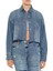 F21 Denim Düşük Kol Gömlek 1