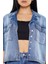 F21 Oversize Denim Gömlek 5