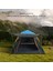 Tam Otomatik Su ve Rüzgar Geçirmez Gölgelikli Tenteli 4 Kişilik Kamp Çadırı 215*215*145CM 3