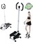Pb-35 Dikey Model Stepper Egzersiz Aleti Bantlı Adım Bandı Step Hava Tırmanıcısı Direnç Bandı ve LCD Ekranlı Adım Spor Egzersiz Makinesi 1