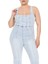 F21 Plus Size Kot Askılı Tulum 1