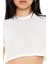 F21 Yuvarlak Yaka Crop Tişört 5