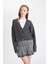 Regular Fit V Yaka Basic Düz Düğmeli Triko Hırka R1389AZ24WN 3