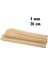 Ahşap Bambu Çubuk 20 cm 4 mm 80 Adet 1