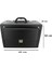 Xl Plasiyer El Çantası Suni Deri Evrak Business Çanta Şifreli Geniş Iç Hacim Doktor Çantası Sert Kasalı Organizer 43X32X20CM Mümessil Para Çantası 3